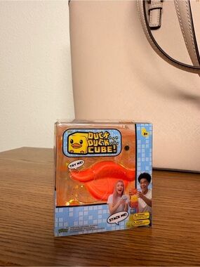 ! Orange Kids Toy - Interactive Stackable Cube